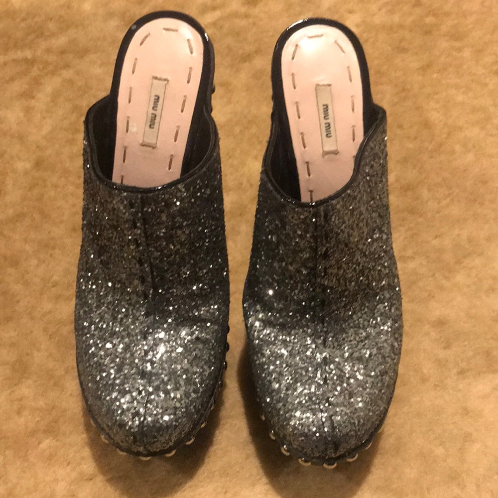 Miu Miu studded heels